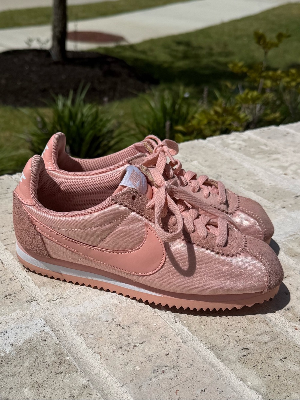 Nike Classic Cortez Blush Pink Sneakers Women’s 5 | Youth 3.5Y - Picture 6 of 9